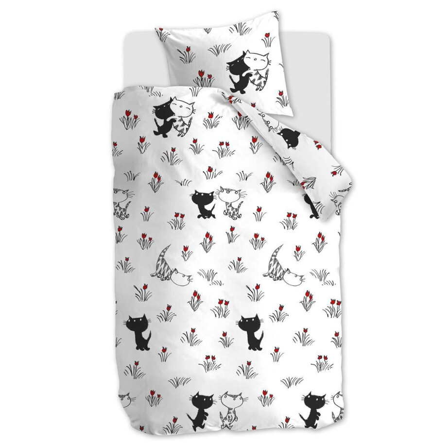 Kinderdekbedovertrek Pim en Pom Lente | Beddinghouse x Fiep Amsterdam afbeelding 1