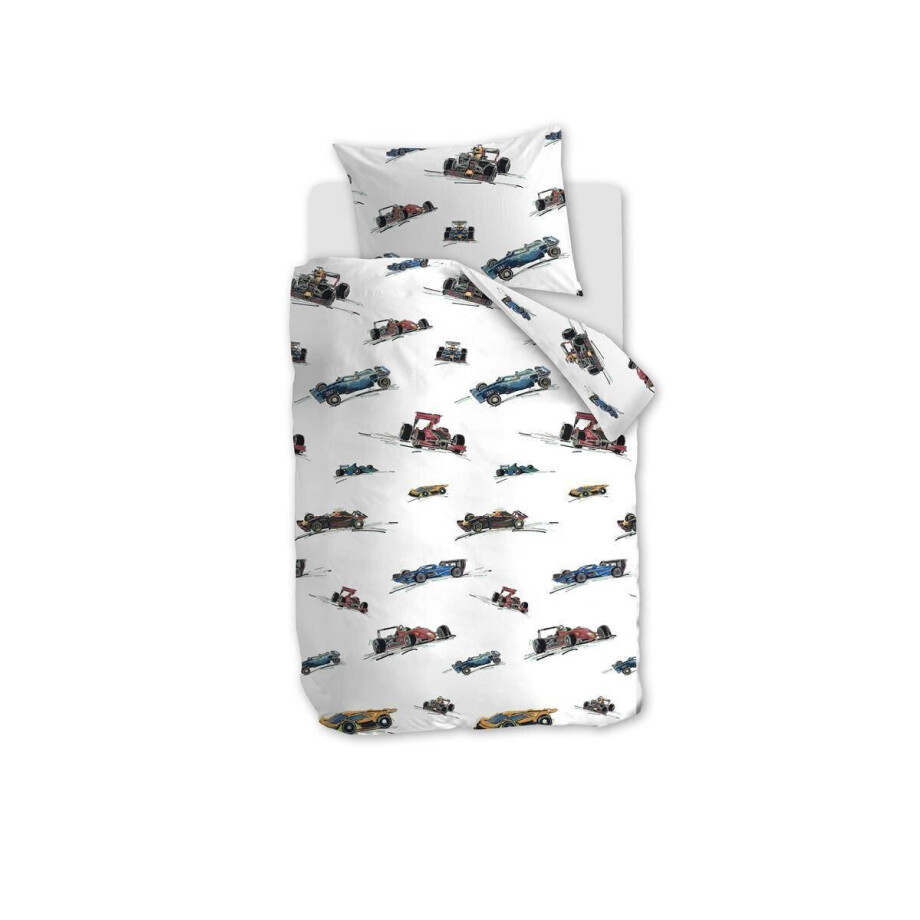 Kinderdekbedovertrek Race Cars | Beddinghouse Kids afbeelding 1
