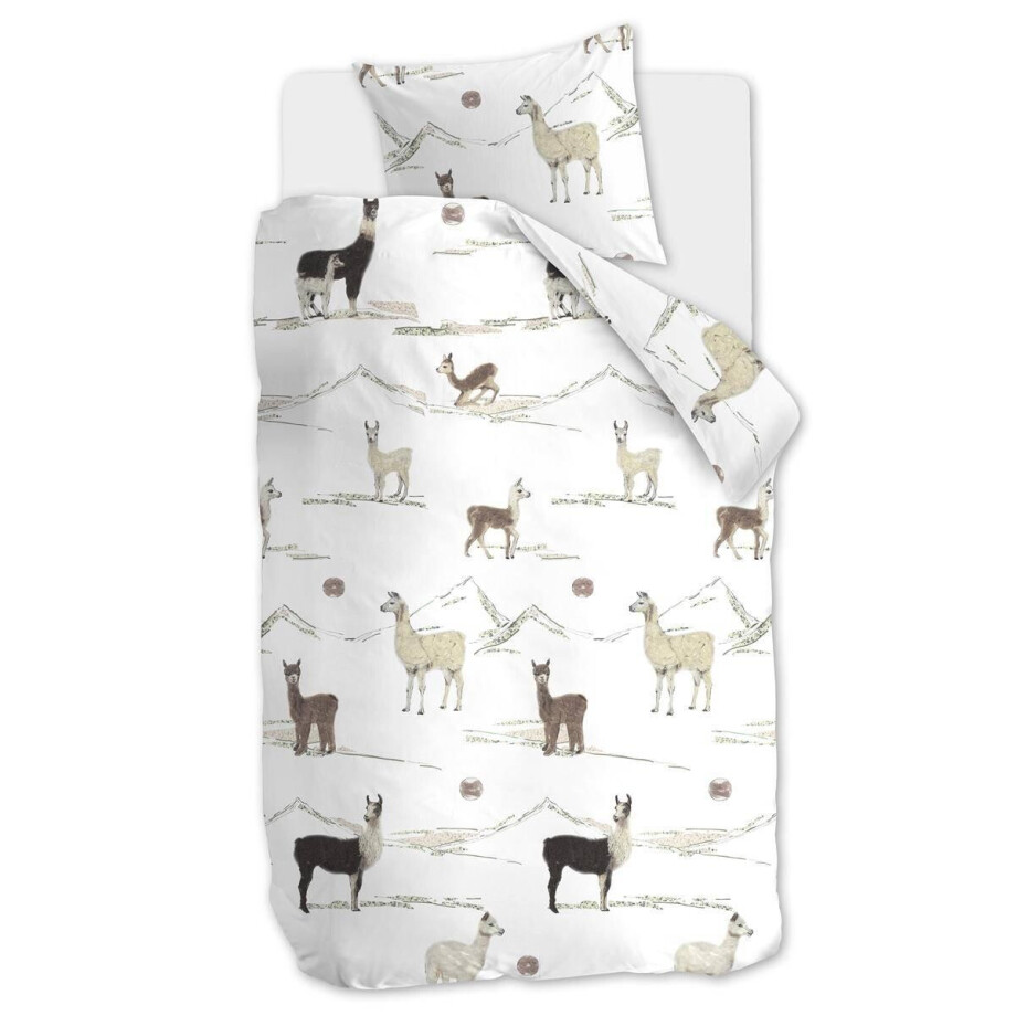 Kinderdekbedovertrekstet Lama | Beddinghouse Kids afbeelding 1