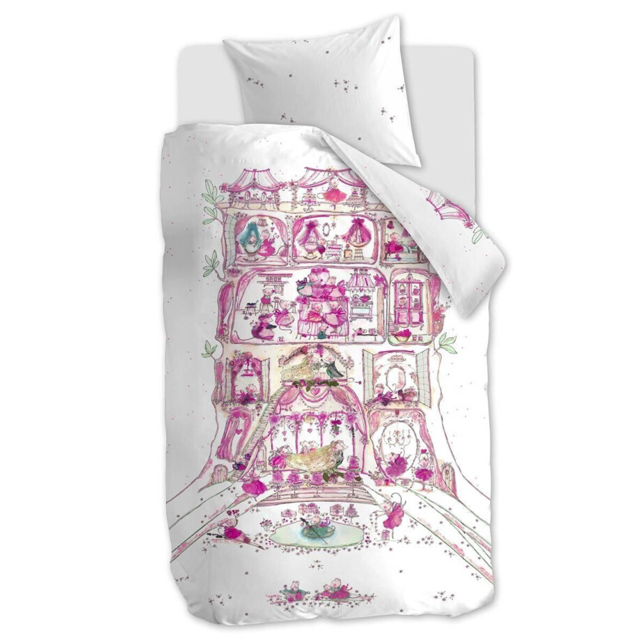 Kinderdekbedovertrekstet Mousehouse | Beddinghouse Kids afbeelding 1