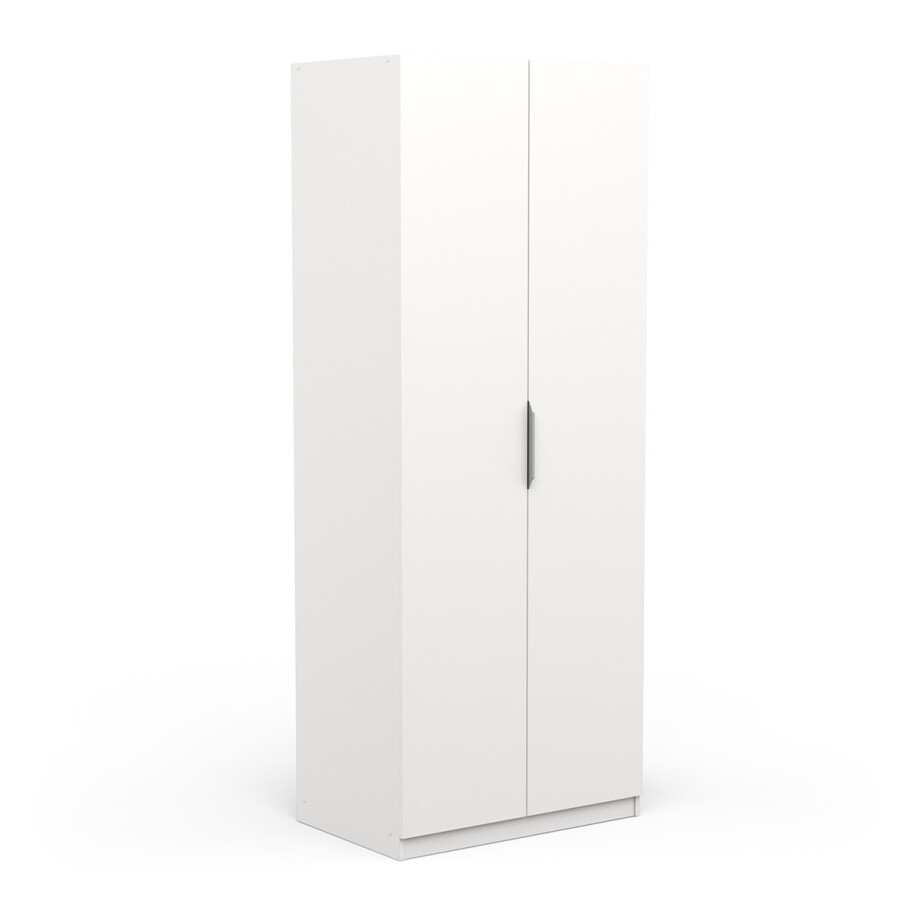 Kledingkast Ghost 2 deuren 80x203 cm wit Kledingkast Ghost 2 deuren 80x203 cm wit afbeelding 1