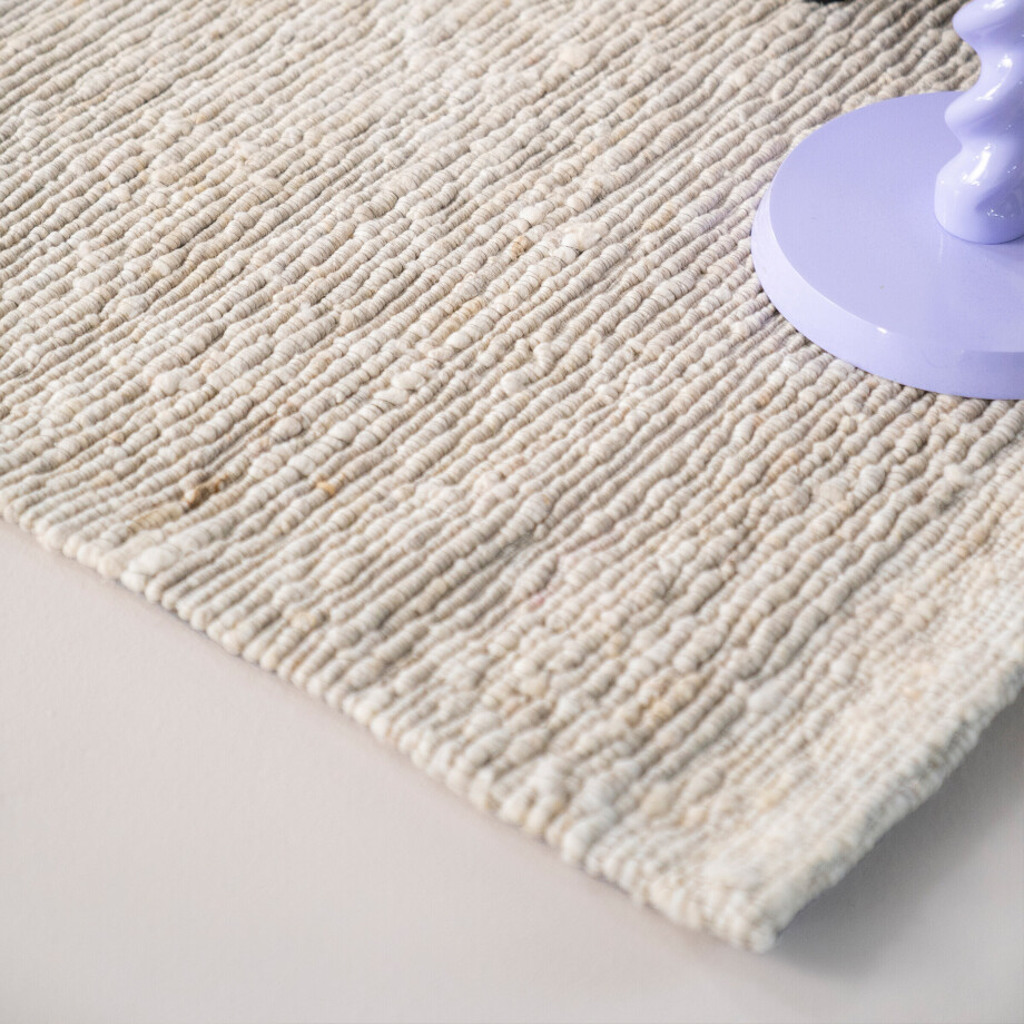 By-Boo Vloerkleed 'Takara' 290 x 390cm, kleur Ivory afbeelding 1