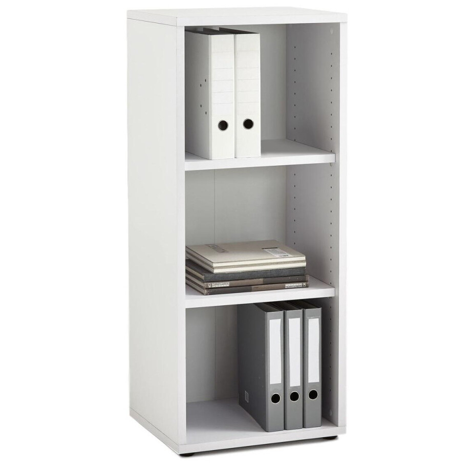 Kleine ordnerkast Calvia Small van 111 cm hoog wit Kleine ordnerkast Calvia Small van 111 cm hoog wit afbeelding 1