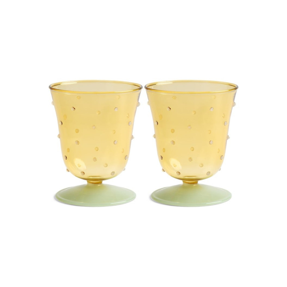 &Klevering Dot drinkglas set van 2 afbeelding 1