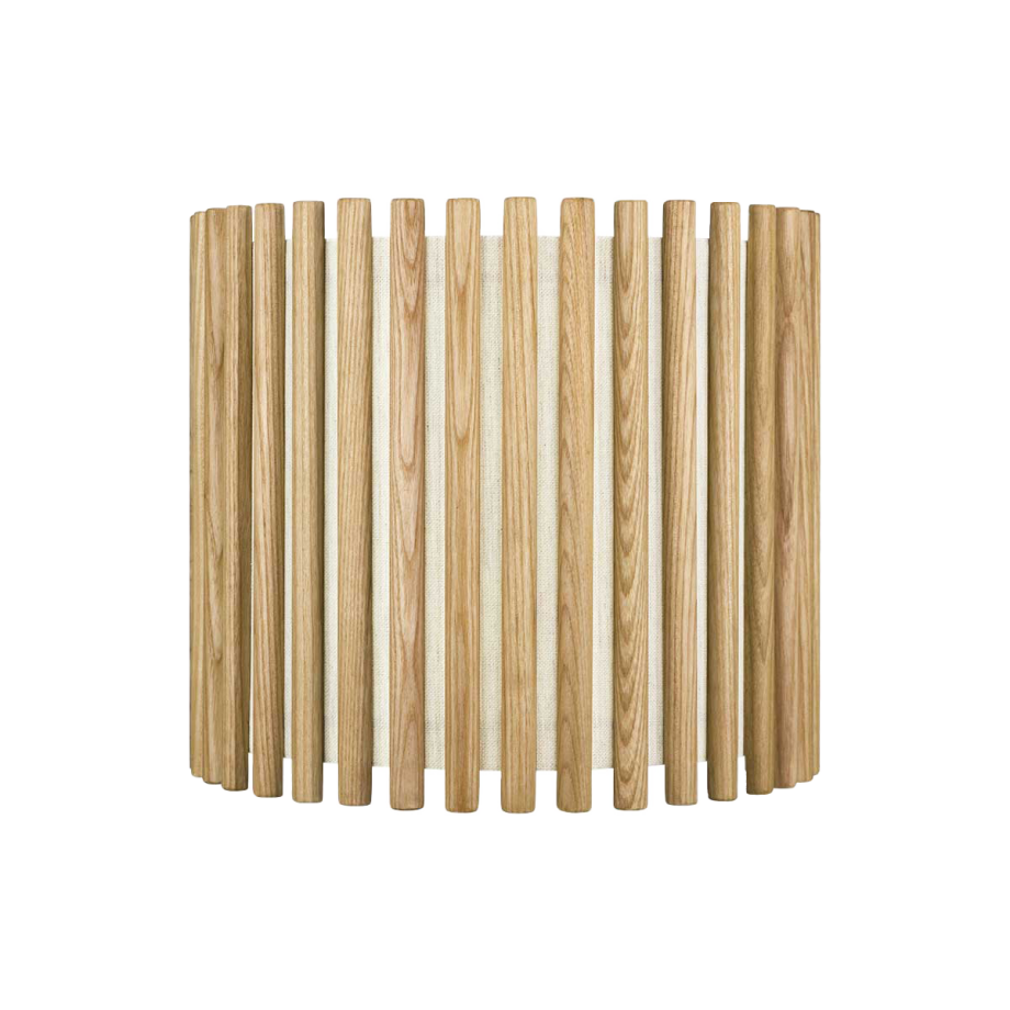 Komorebi Medium lampenkap natural oak - Ø 29 cm Komorebi Medium lampenkap natural oak - Ø 29 cm afbeelding 1