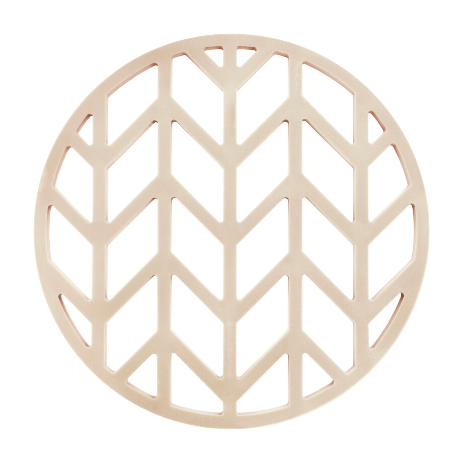 Krumble Pannenonderzetter - Pijlen - Diameter 14 cm - Beige afbeelding 1