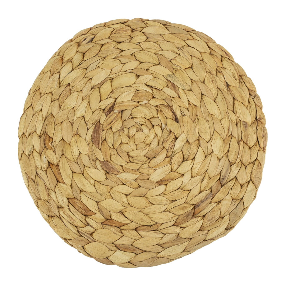 Krumble Placemat - Rotan - Diameter 30 cm - Lichtbruin afbeelding 1
