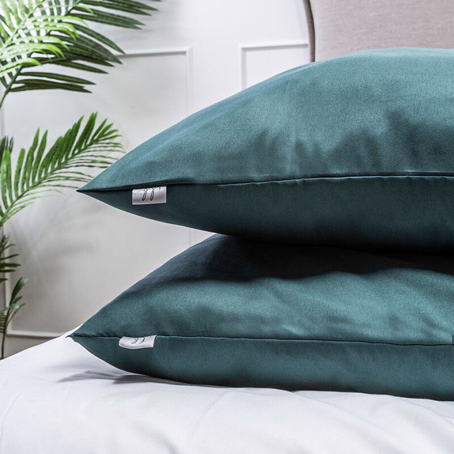 Kussensloop Luna Uni: 2-PACK - Luna Bedding - 60x70 Cm - Microvezel - Dekbed-Discounter.nl afbeelding 1