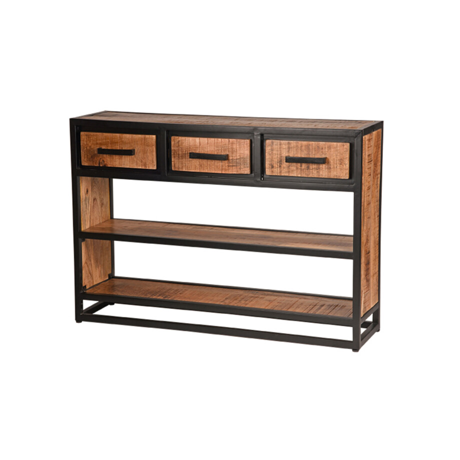 LABEL51 Sidetable 'Tampa' Mangohout, 115cm afbeelding 1