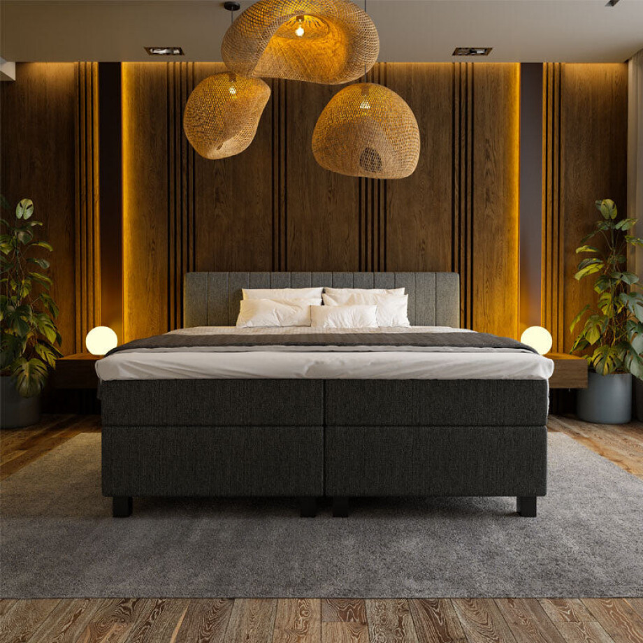 Boxspring 180x210 Cm Koudschuim (10 Cm) Excl. Montage Nova Spring - Dekbed-Discounter.nl afbeelding 1