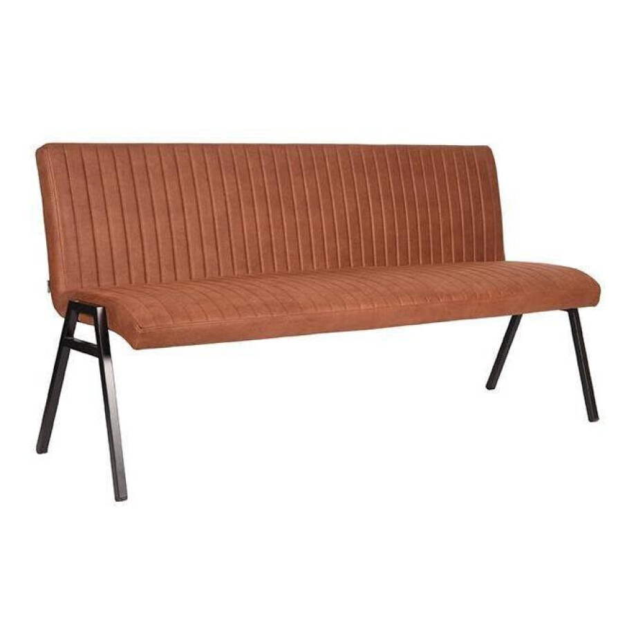 LABEL51 Eetkamerbank 'Matz', 175cm, kleur Bruin afbeelding 1