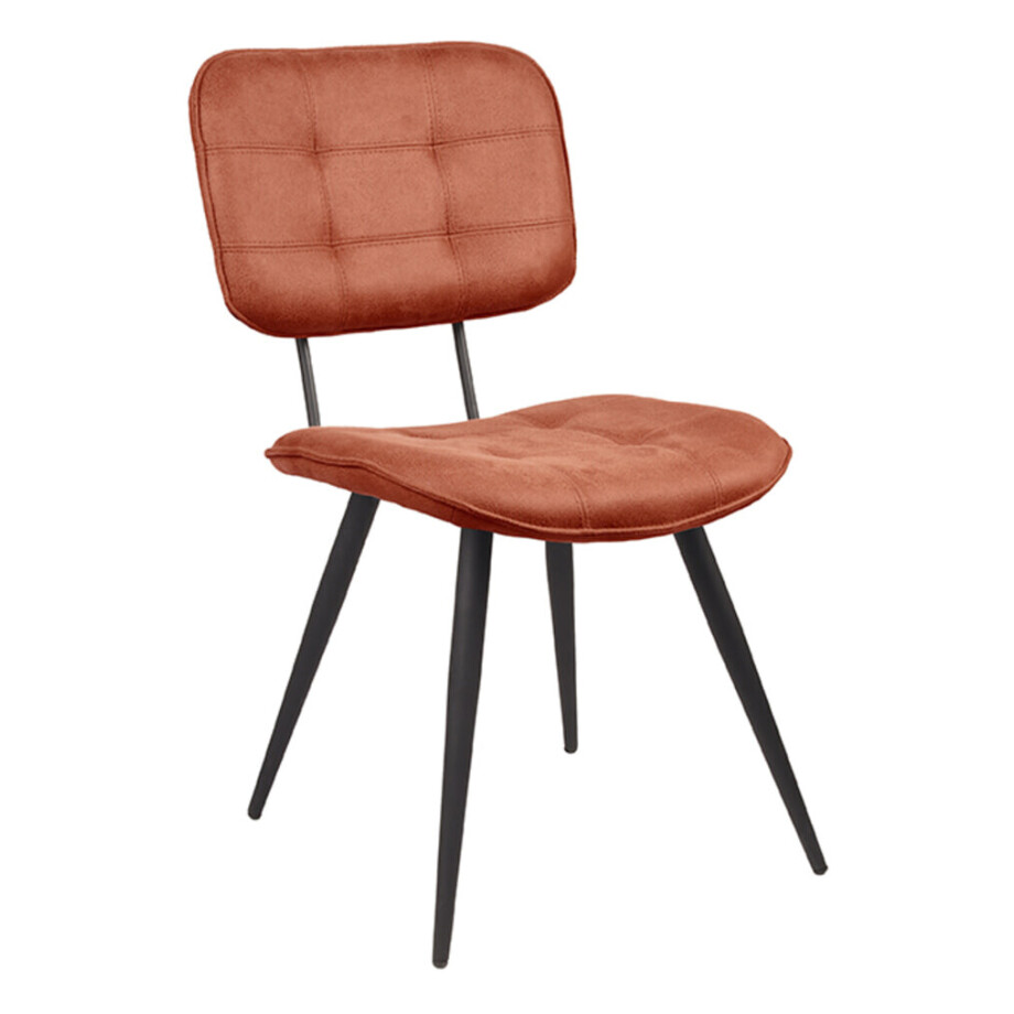LABEL51 Eetkamerstoel 'Gus' kleur Cognac LABEL51 Eetkamerstoel 'Gus' kleur Cognac afbeelding 1