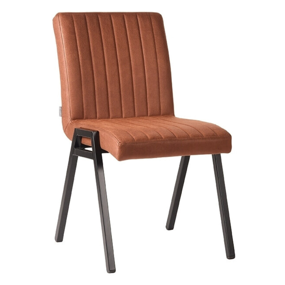 LABEL51 Eetkamerstoel 'Matz', kleur Cognac LABEL51 Eetkamerstoel 'Matz', kleur Cognac afbeelding 1