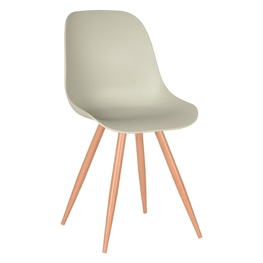 LABEL51 Eetkamerstoel 'Rimini', kleur Crème LABEL51 Eetkamerstoel 'Rimini', kleur Crème afbeelding 1