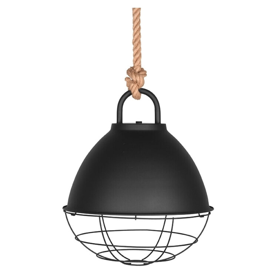 LABEL51 Hanglamp 'Korf' 38cm, kleur Zwart afbeelding 1