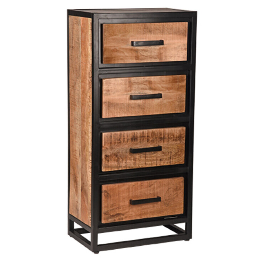 LABEL51 Ladenkast 'Tampa' Mangohout, 105 x 50cm afbeelding 1