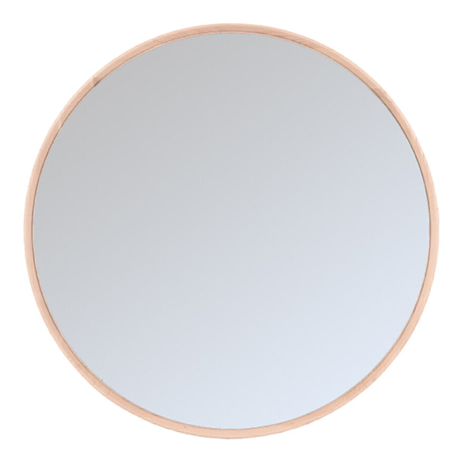 LABEL51 Ronde Spiegel 'Oliva' Naturel Eiken, 90cm afbeelding 1