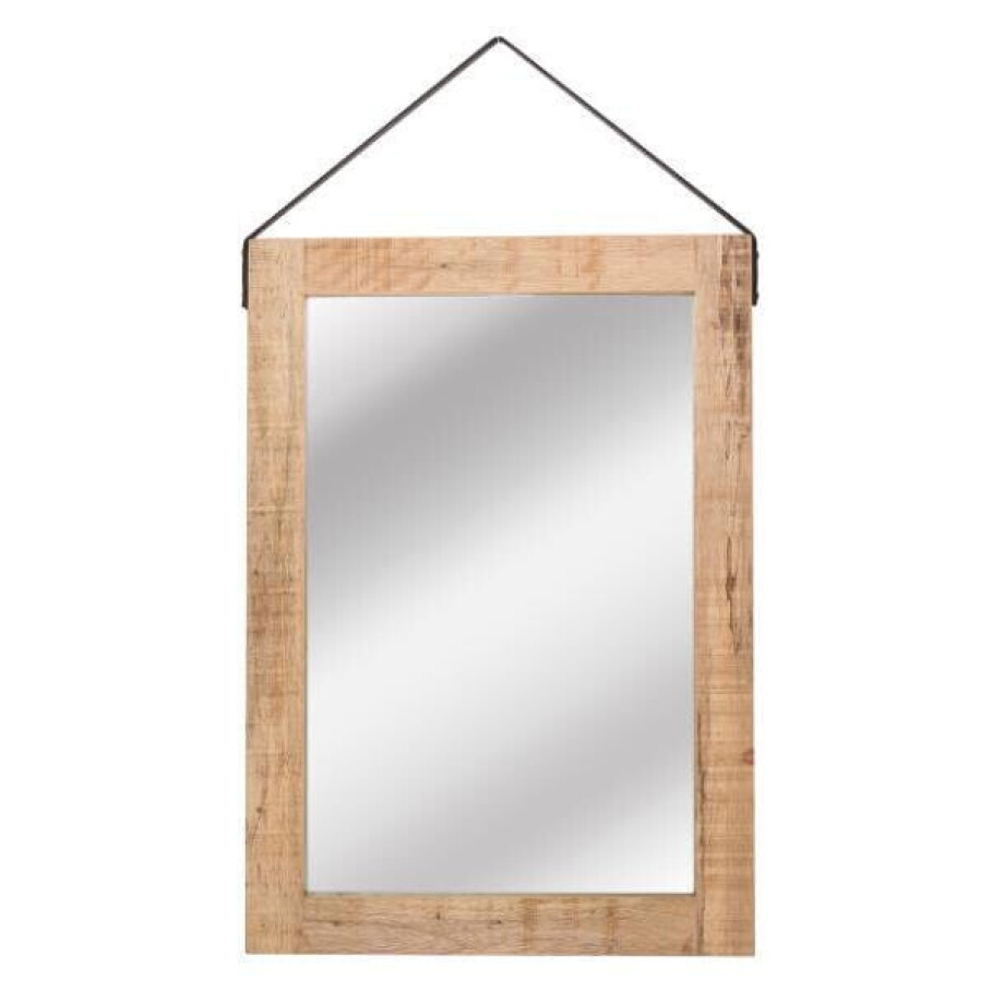 LABEL51 Spiegel 'Naturel', Mangohout , 60 x 85cm afbeelding 1