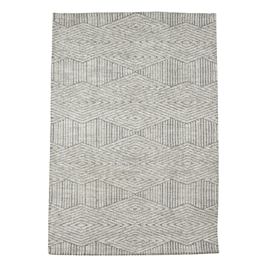 LABEL51 Vloerkleed 'Cosy' 160 x 230cm, kleur Grijs afbeelding 1