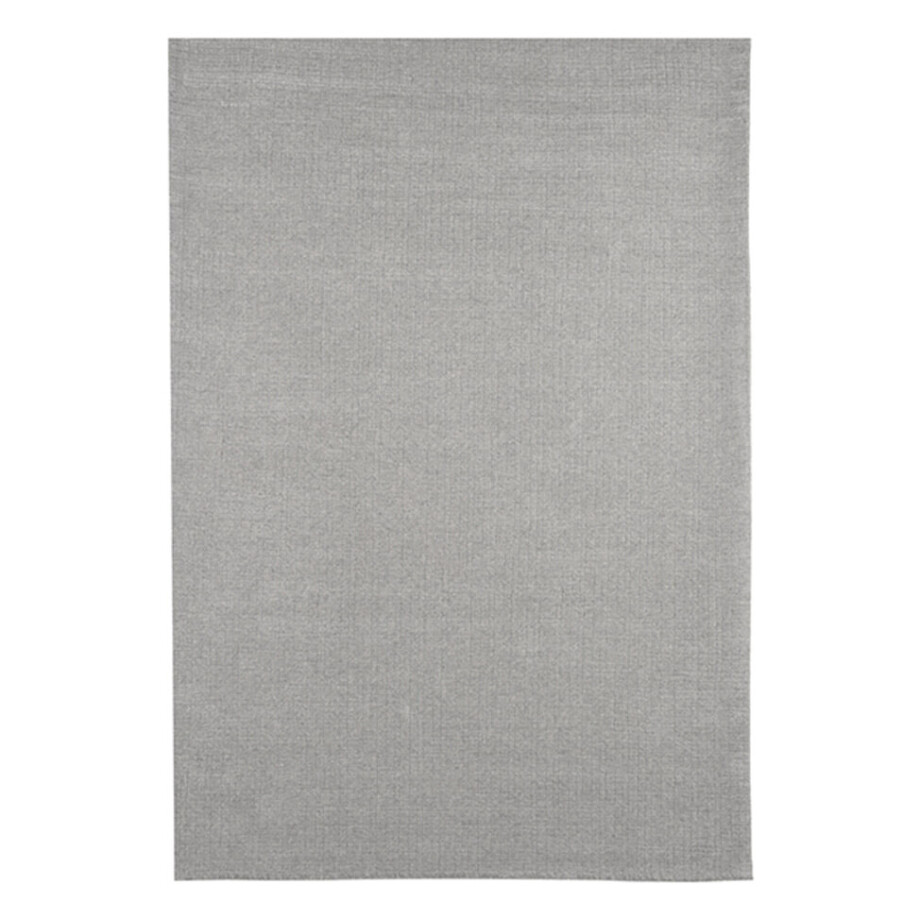 LABEL51 Vloerkleed 'Wolly' Wol, 160 x 230cm, kleur Grijs afbeelding 1