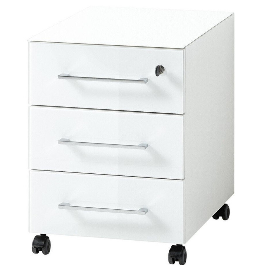 Ladeblok Monteria 55 cm hoog in wit Ladeblok Monteria 55 cm hoog in wit afbeelding 1