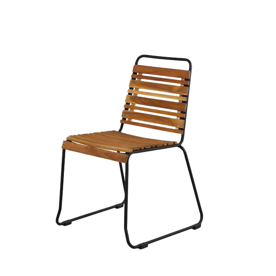 Lasse houten tuinstoel naturel Lasse houten tuinstoel naturel afbeelding 1