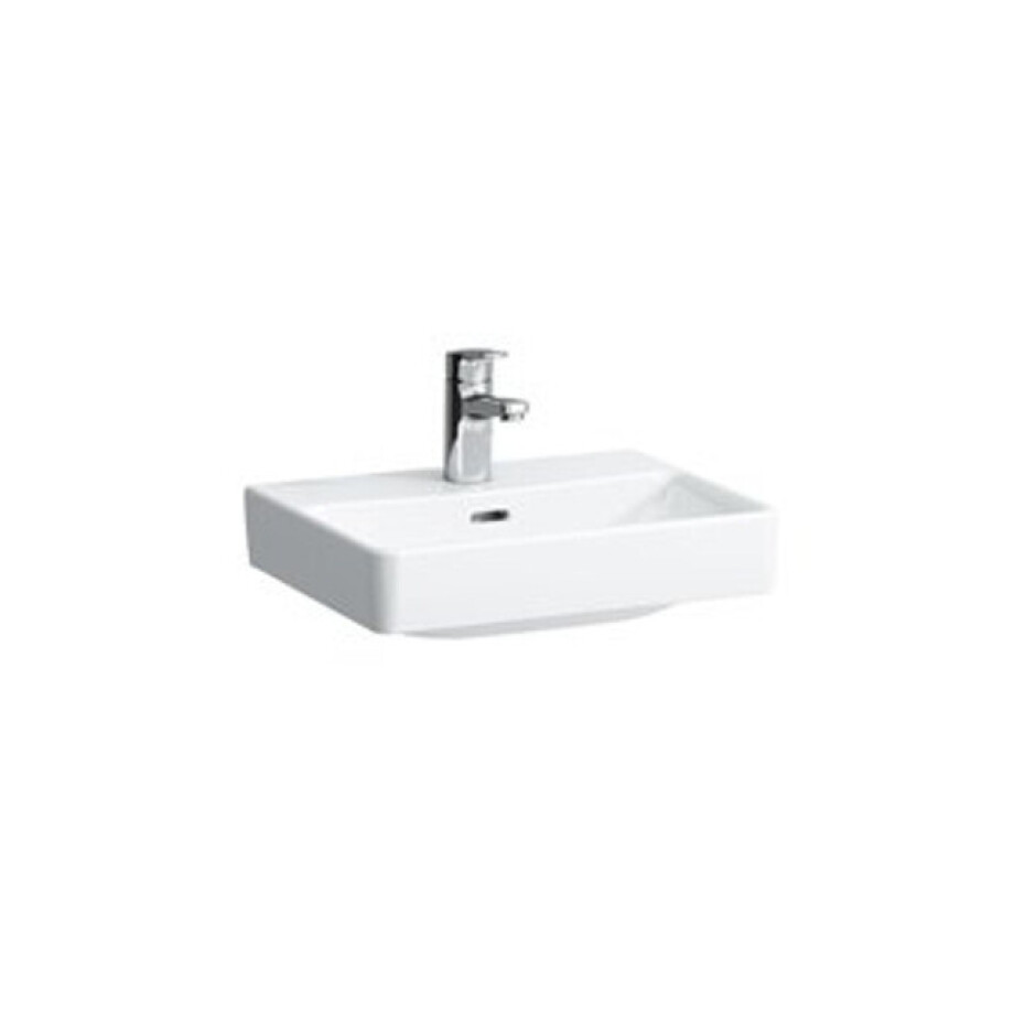 Laufen Pro S wastafel 34x45x14.5cm 1 kraangat keramiek wit h8159610001041 afbeelding 1