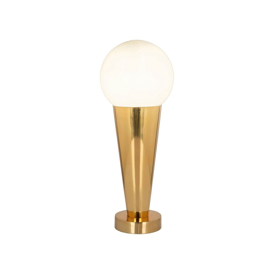 Richmond Tafellamp 'Cone' 51cm hoog, kleur Goud afbeelding 1