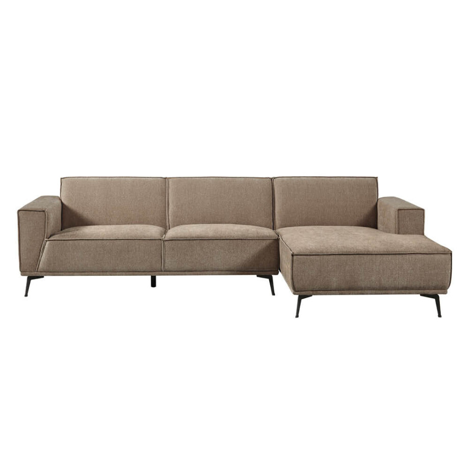 Tower Living 2,5-zits Loungebank 'Leeds' Rechts, kleur Moss Grey afbeelding 1