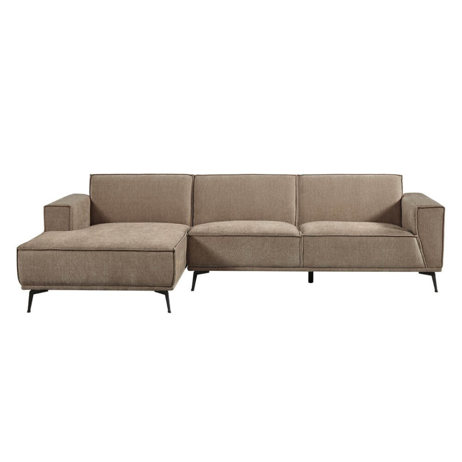 Tower Living 2,5-zits Loungebank 'Leeds' Links, kleur Moss Grey afbeelding 1