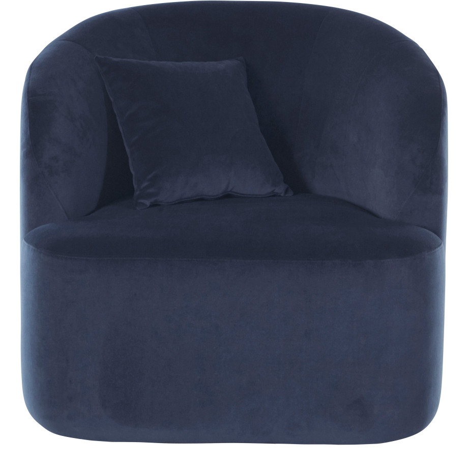 LeGer Home by Lena Gercke Draaibare fauteuil Dilara afgeronde rugleuning en front, in 3 stofkwaliteiten afbeelding 1