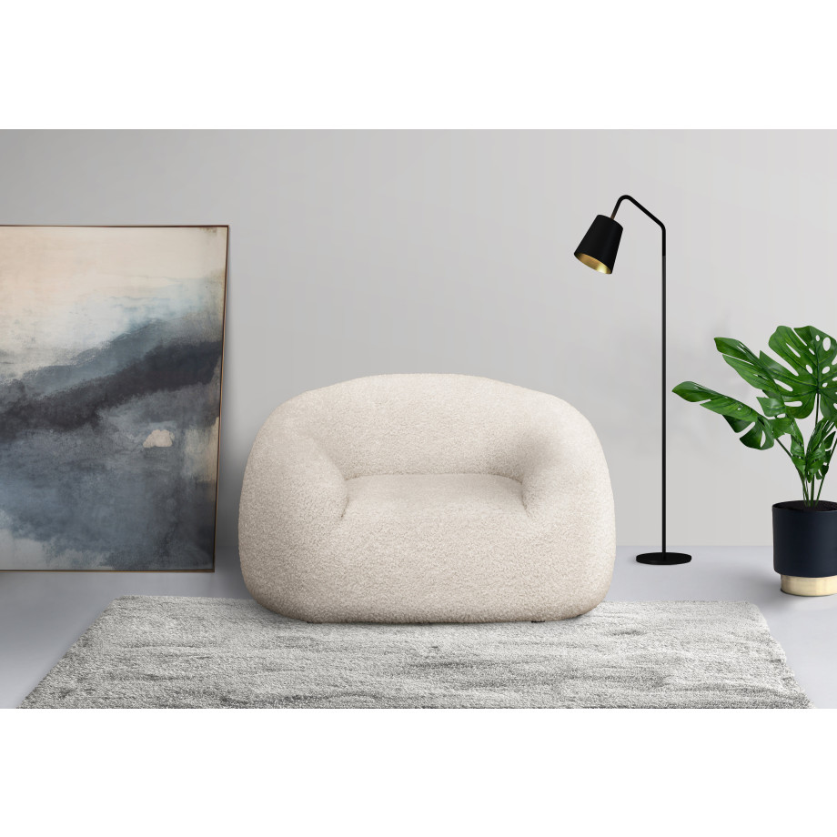 LeGer Home by Lena Gercke Fauteuil Yani organische vorm, ook in bouclé stof afbeelding 1