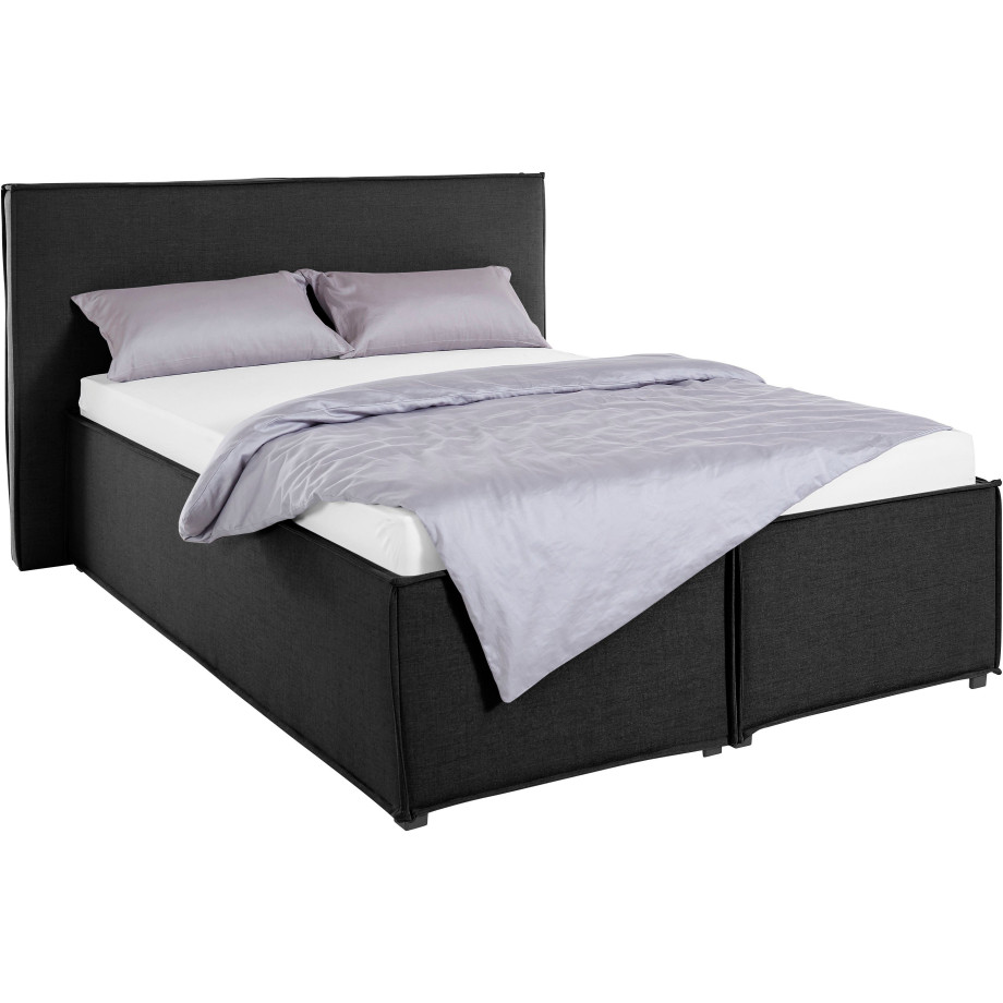 LeGer Home by Lena Gercke Gestoffeerd bed Isaline naar keuze zonder matras of met 3 matrassoorten, hoofdbordhoogte 107 cm afbeelding 1