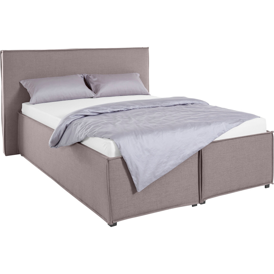 LeGer Home by Lena Gercke Gestoffeerd bed Isaline naar keuze zonder matras of met 3 matrassoorten, hoofdbordhoogte 107 cm afbeelding 1