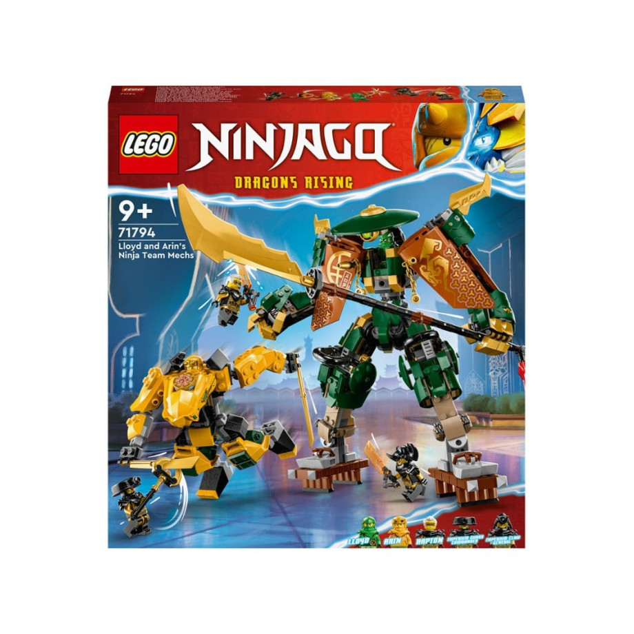 LEGO Ninjago Lloyd en Arins ninjateammecha - bouwset 71794 afbeelding 1