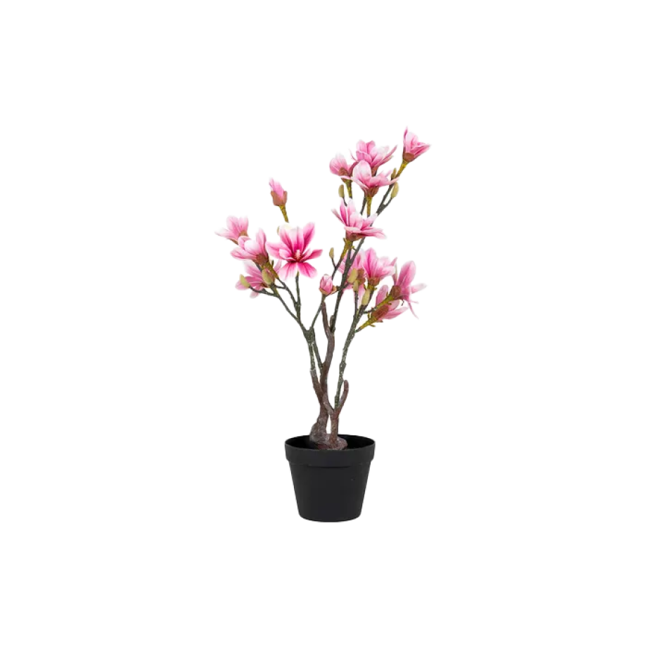 Leni Magnolia kunstplant - 75 cm afbeelding 1