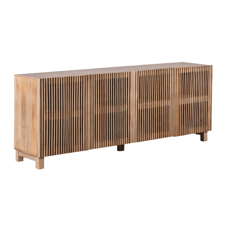 Lewis & Loft Dressoir Lucille - FSC® mangohout - Naturel afbeelding 1