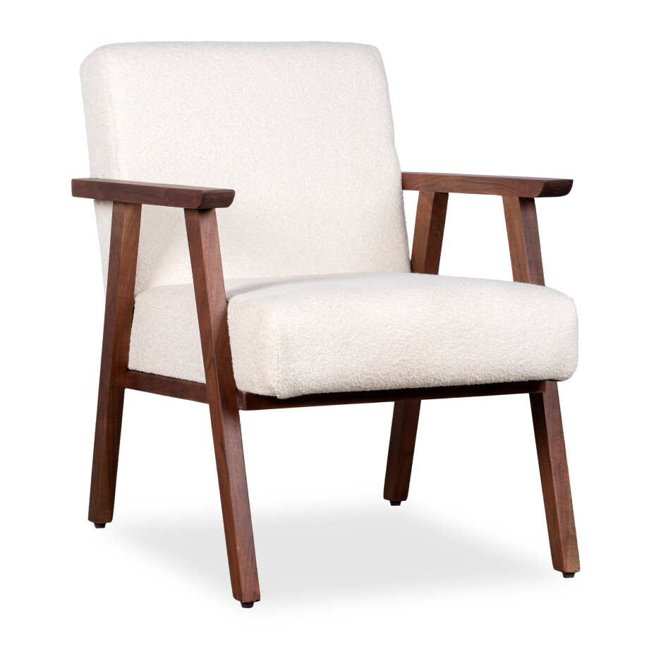 Lewis & Loft Fauteuil Loïs - Acacia hout - Bruin Lewis & Loft Fauteuil Loïs - Acacia hout - Bruin afbeelding 1