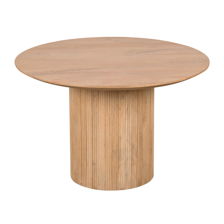 Lewis & Loft Lynn Ronde Eettafel Ø 120 cm - FSC®-gecertificeerd mangohout - Naturel afbeelding 1