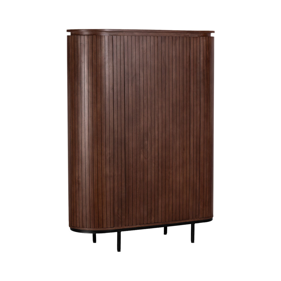 Lewis & Loft Wandkast Louise - FSC-gecertificeerd mangohout - Bruin afbeelding 1