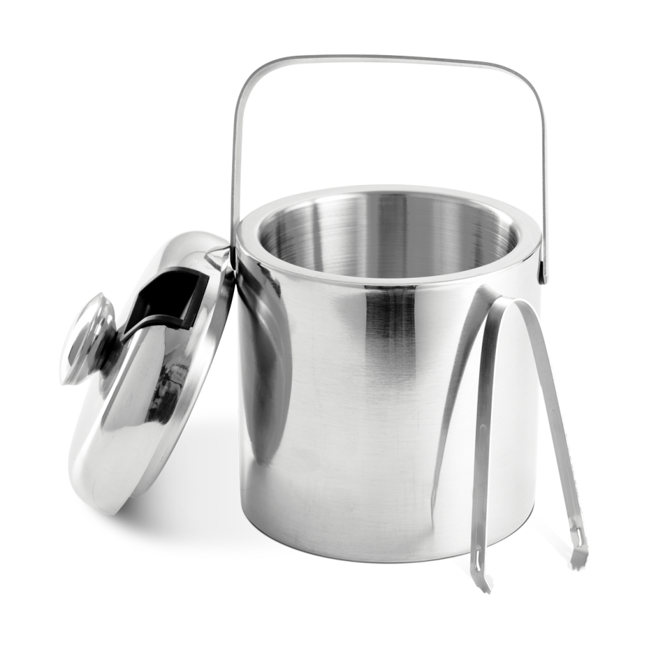 Lex roestvrij stalen ijsemmer - Ø14 x 19,5 cm Lex roestvrij stalen ijsemmer - Ø14 x 19,5 cm afbeelding 1