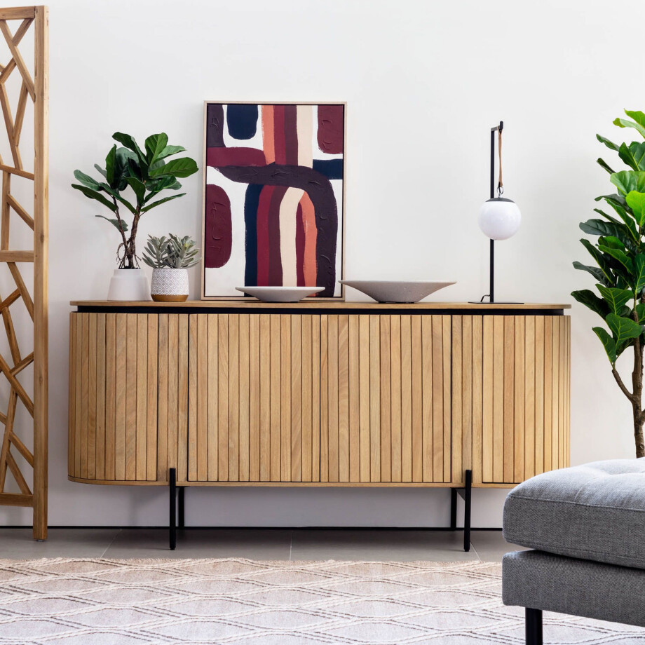 Kave Home Dressoir 'Licia' Mangohout, 170cm Kave Home Dressoir 'Licia' Mangohout, 170cm afbeelding 1