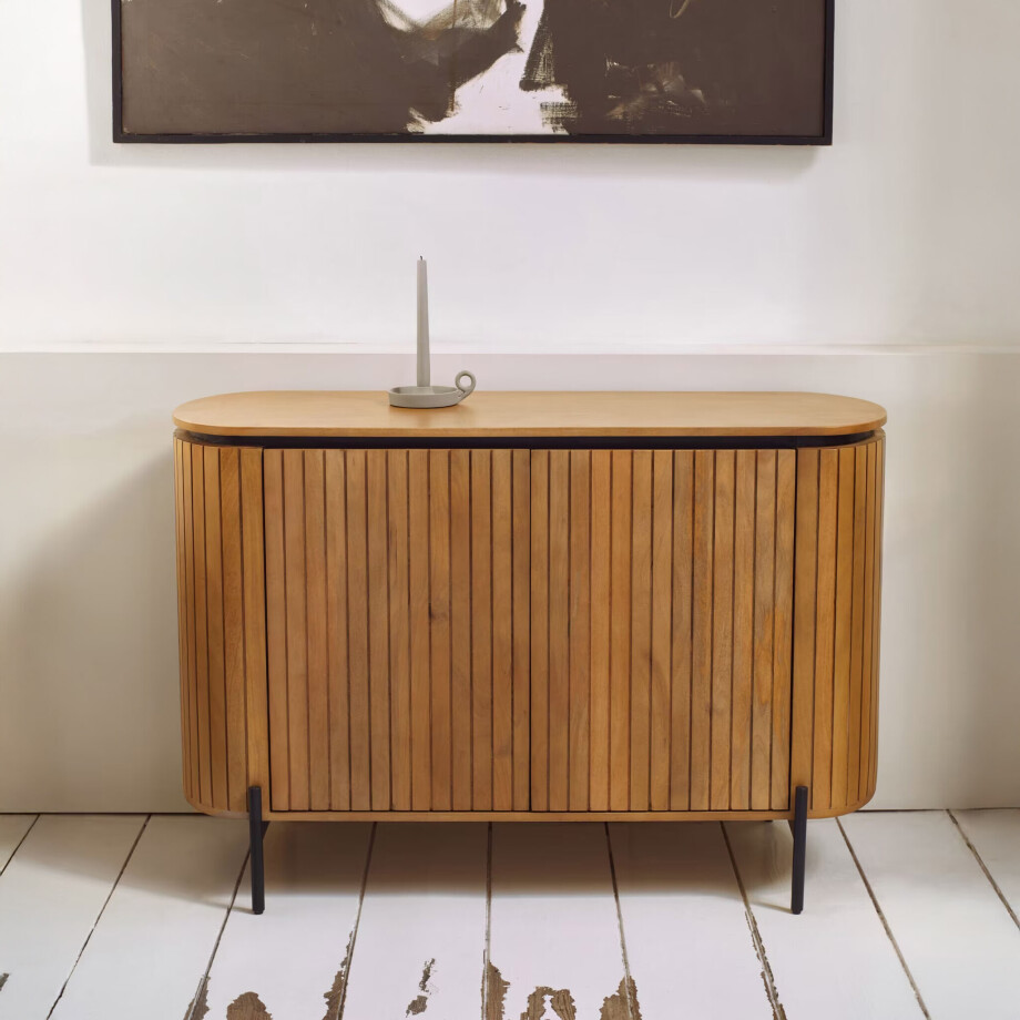 Kave Home Dressoir 'Licia' Mangohout, 120cm afbeelding 1