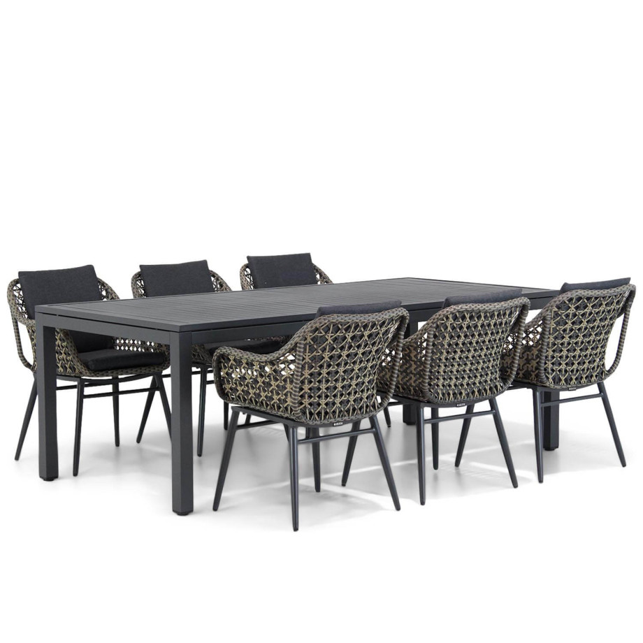 Lifestyle Dolphin/Concept 220 cm dining tuinset 5-delig afbeelding 1