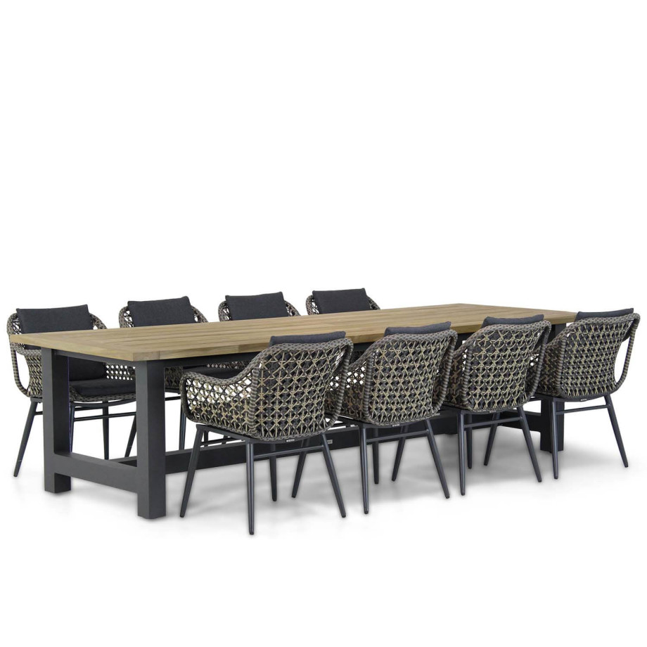 Lifestyle Dolphin/San Francisco 300 cm dining tuinset 9-delig afbeelding 1