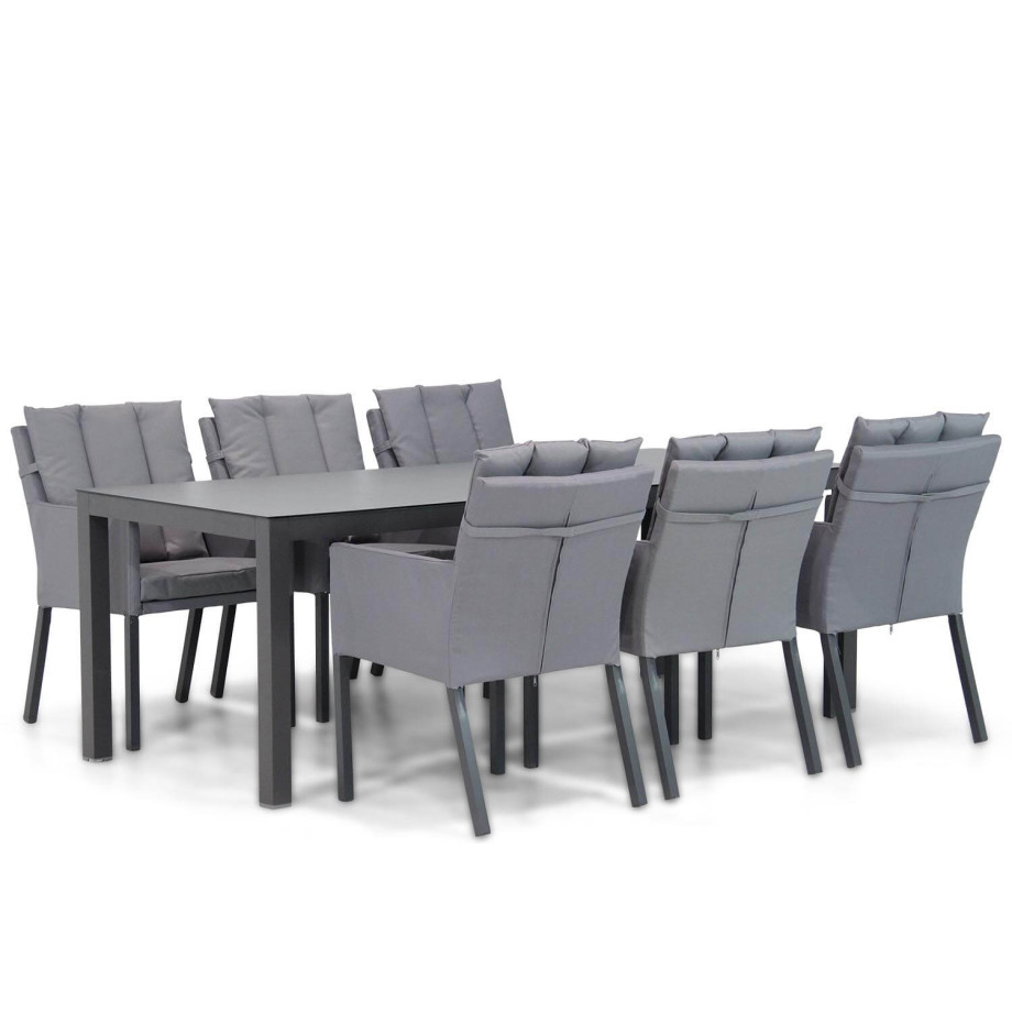 Lifestyle Parma/Madras 220 cm dining tuinset 7-delig afbeelding 1