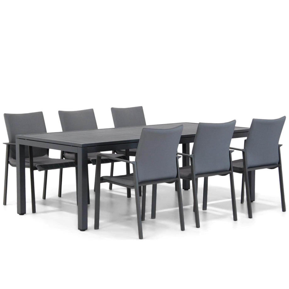 Lifestyle Rome/Concept 220 cm dining tuinset 7-delig afbeelding 1