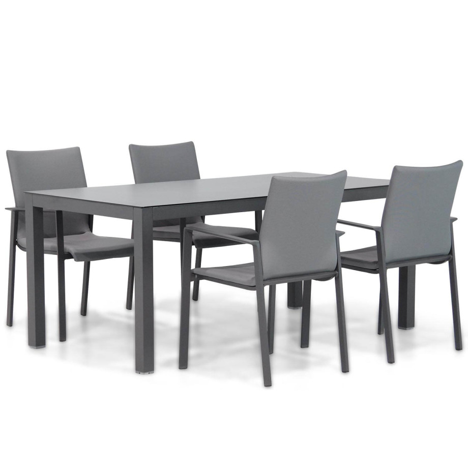 Lifestyle Rome/Madras 180 cm dining tuinset 5-delig afbeelding 1