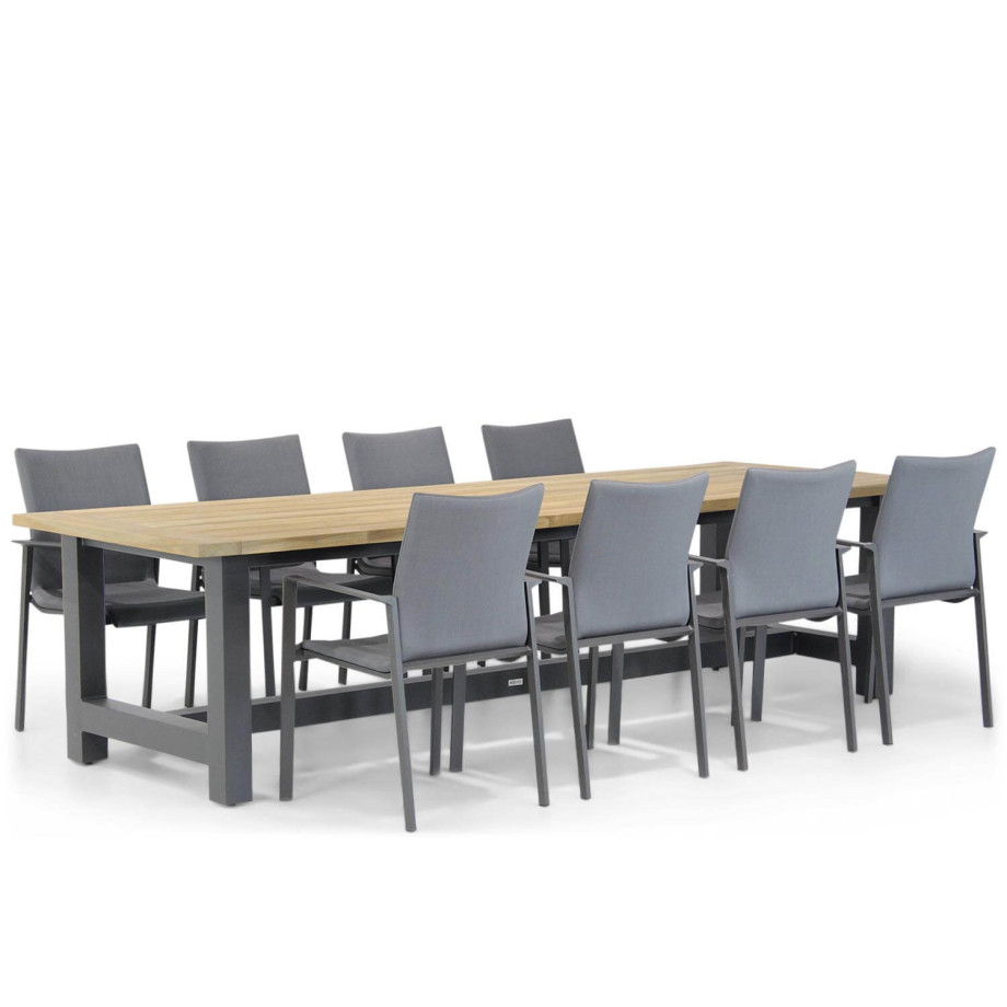 Lifestyle Rome/San Francisco 300 cm dining tuinset 9-delig afbeelding 1