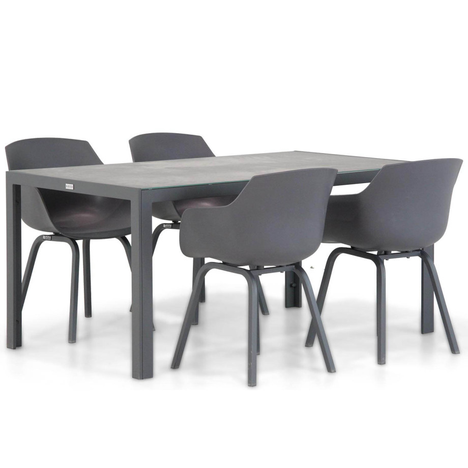 Lifestyle Salina/Varano 160 cm dining tuinset 5-delig afbeelding 1